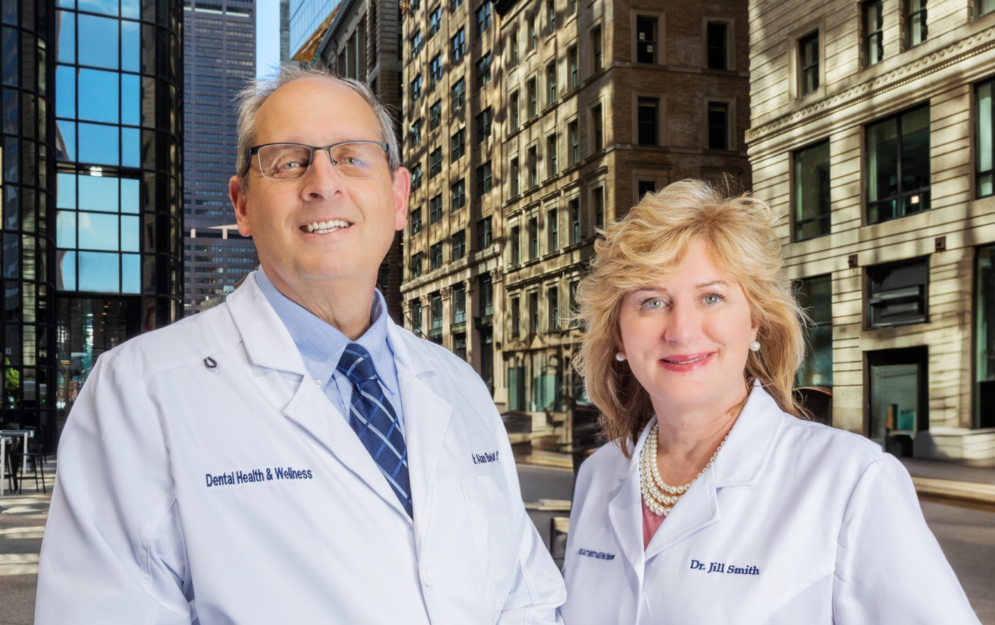 Boston Dentists Dr Alan Budd and Dr Jill Smith